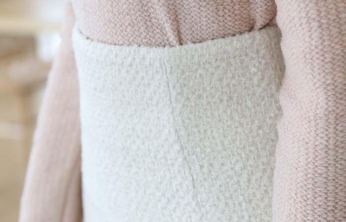 平滑的滑雪高裙子