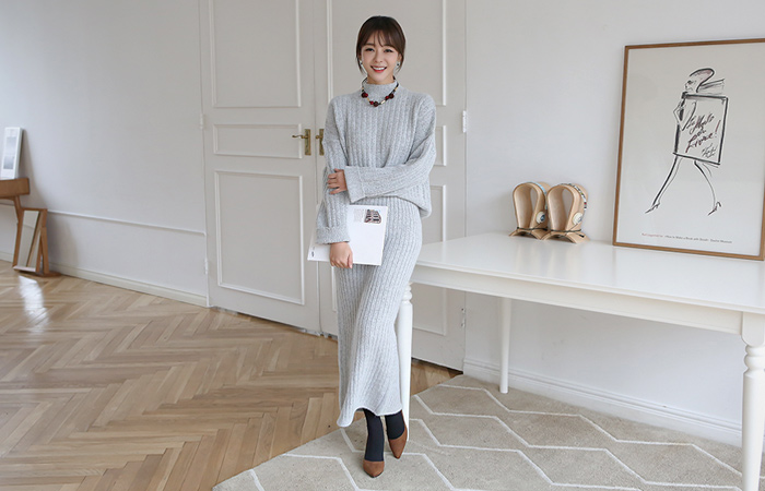 瓦楞纸两片王针织衫