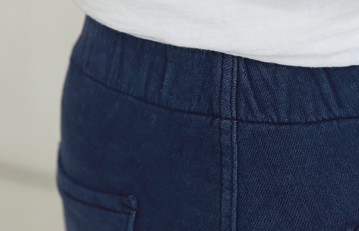 加绒棉弹力柔丝的蓝色基因