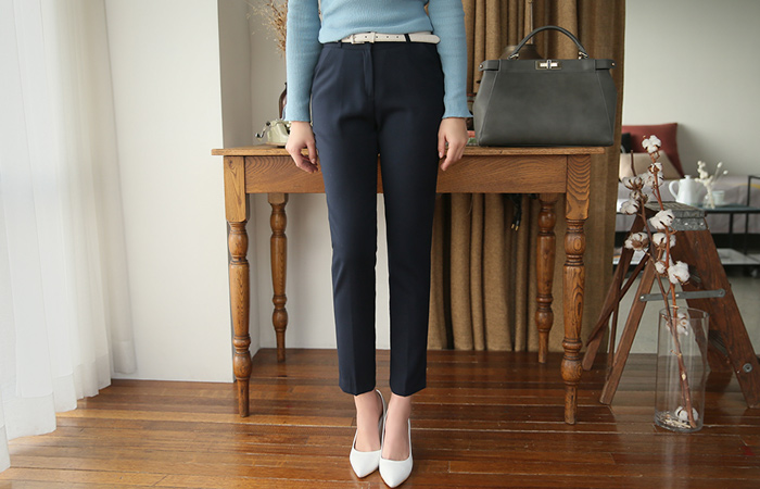 基本的yeopteuim部分9宽松长裤