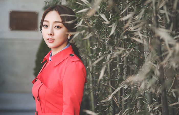 浪漫波浪群/喇叭裙海沟风衣