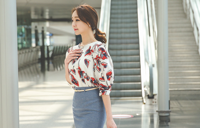 Peteol倍体积的零售女衬衫