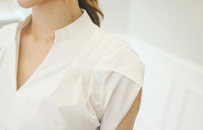 郁金香零售弹力女衬衫