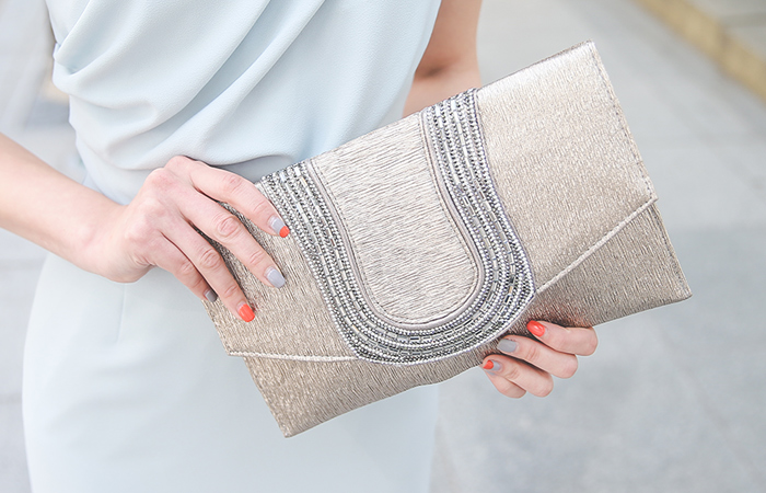 镀铬圆角方形（无带）提包