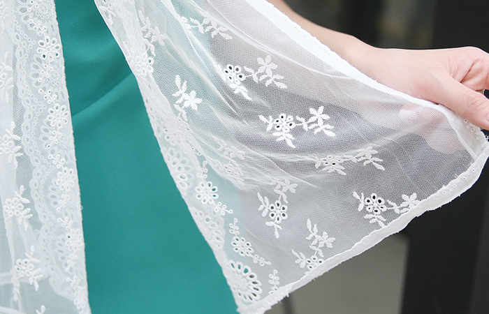 小叮当蕾丝围巾