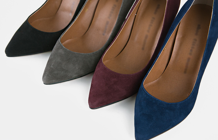 修身翻毛皮短剑