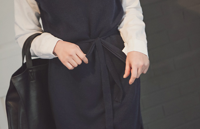 春天teuim针织连衣裙