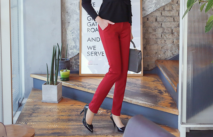 基本的修身弹力短裤