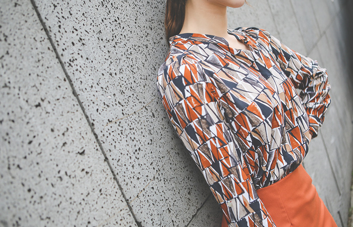 市民人造丝女衬衫