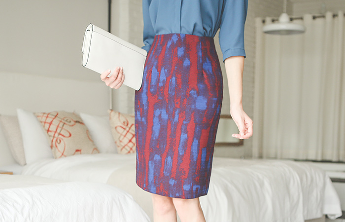 艺术家的笔触jyakadeu裙子