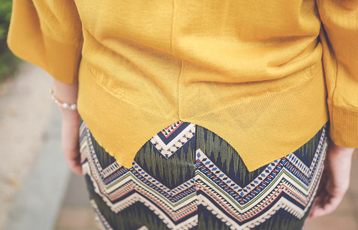 Dwitteuim射线圆领针织衫