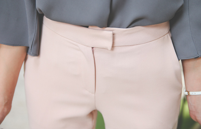 柔丝修身宽松长裤（秋天）