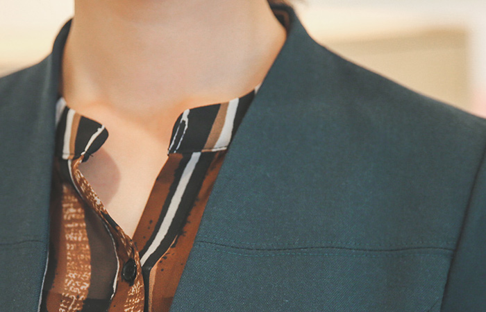 卡伦龙斩外套缝