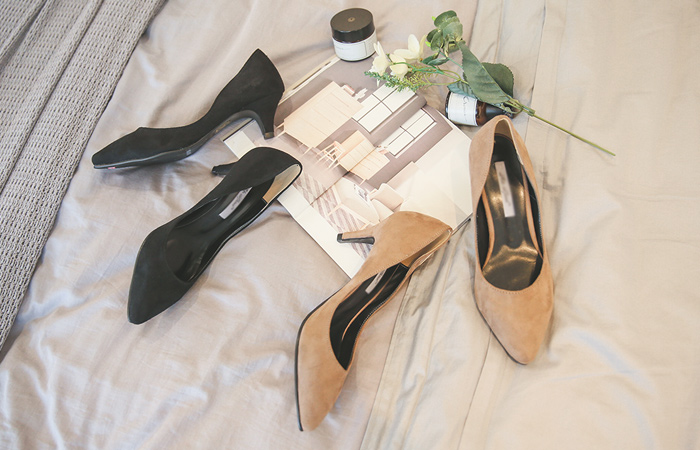 每日翻毛皮中间浅口式鞋（5厘米/ 7cm以下）