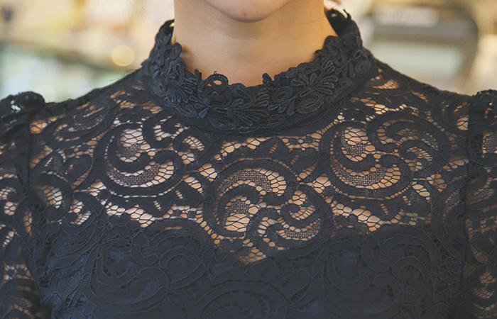 皇家一半hayinek蕾丝连衣裙