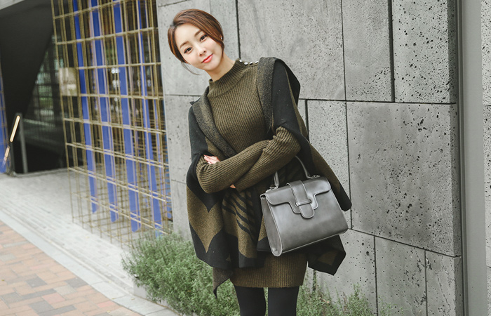 玛雅卫衣针织衫斗篷雨披