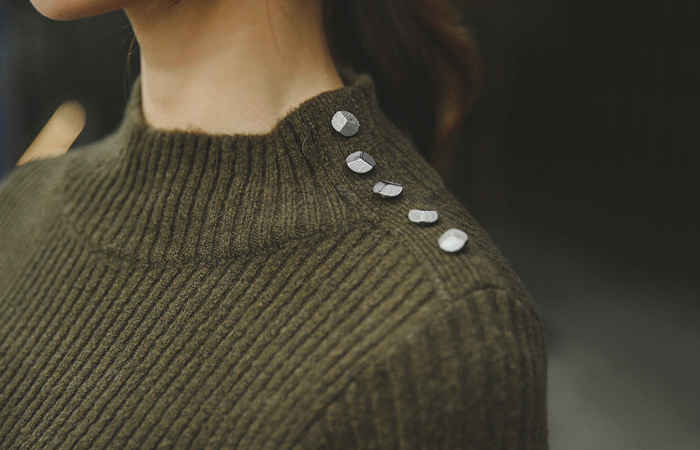 Rouelle半极性针织衫连衣裙