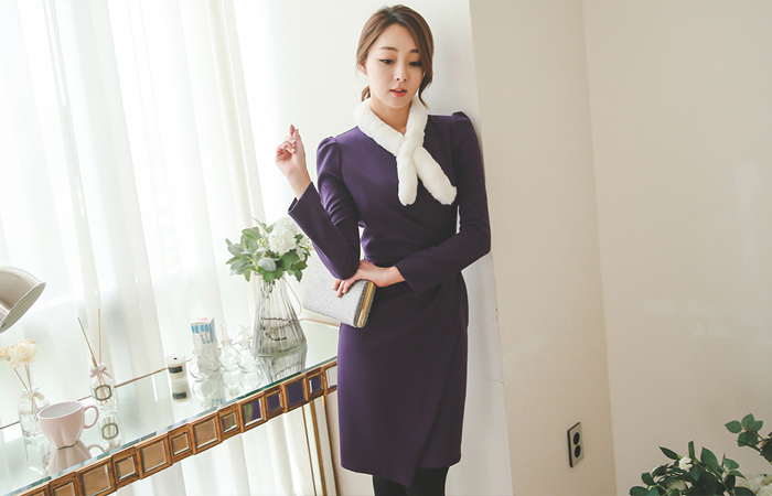 米歇尔·马里昂垂感连衣裙