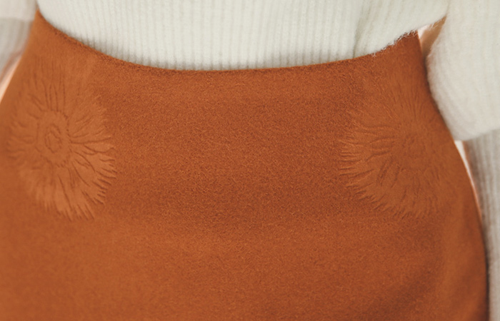 Dandelrion加绒裙子