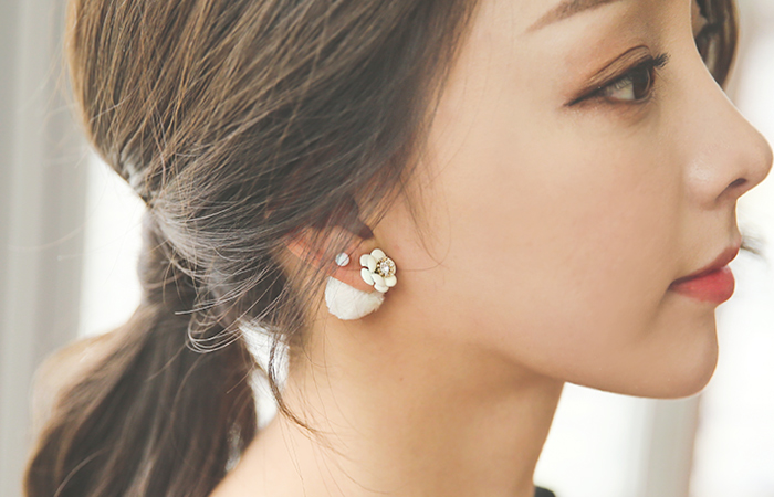 圣聚酰胺大离合器耳环