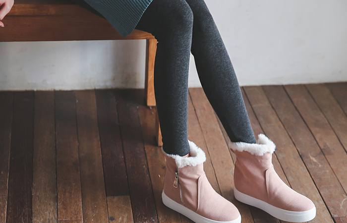 水貂加绒打底裤