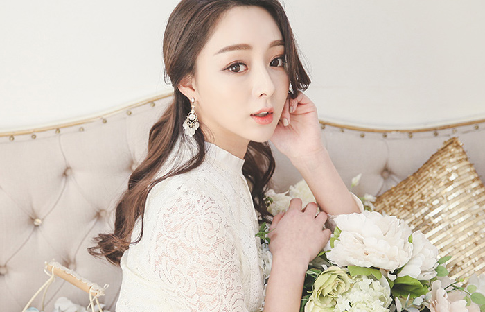 古董蕾丝波浪群/喇叭裙连衣裙Ⅱ