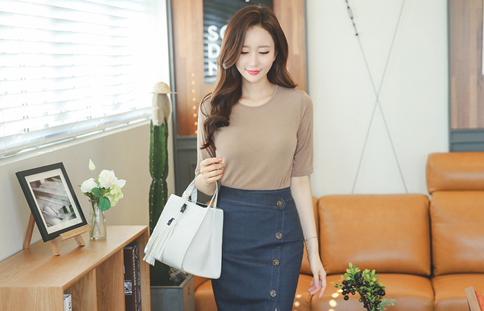 自然天丝抹胸＆开衫SET