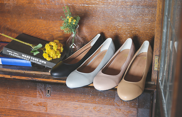 [模特穿30茶]玛丽舍中间浅口式鞋