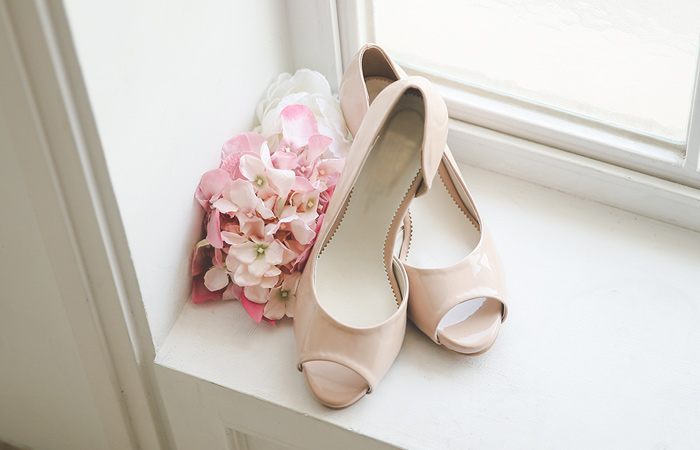 爱丽丝漆皮鱼嘴鞋浅口式鞋