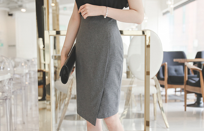 包装废弃物的管道切口裙子