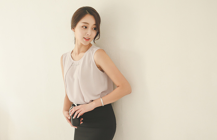 奢华裙立方装饰tuteok女衬衫