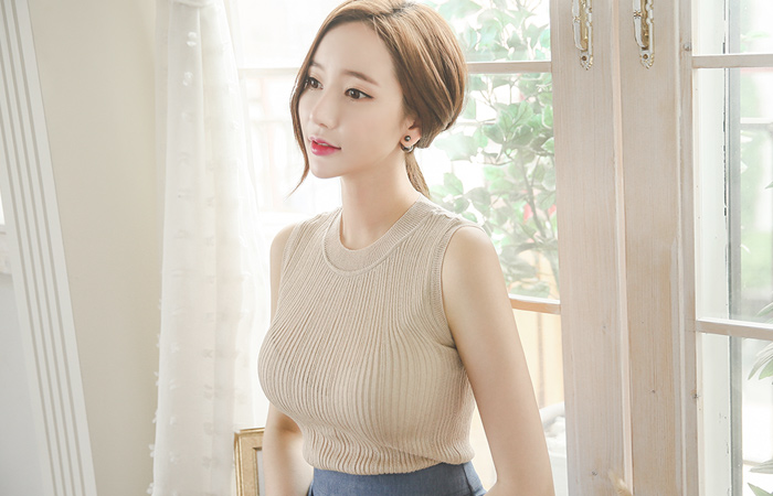 多高尔基冷却透明针织衫