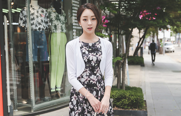 空调衫无钮女短上衣短开衫