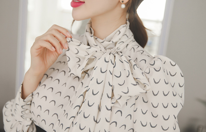 优雅围巾两件式连衣裙