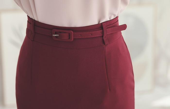 最少皮带线裙子