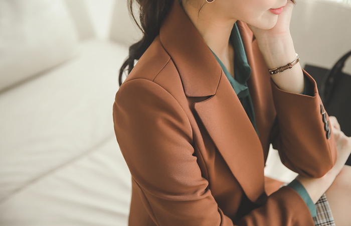 复古/古典切割双长款大衣