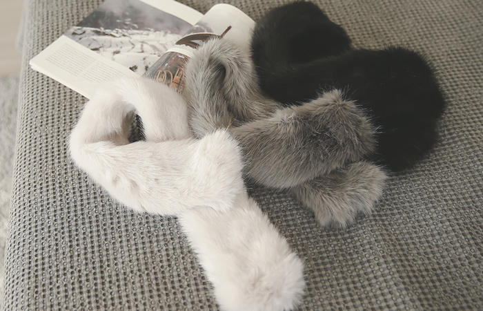 假龙猫松紧带围巾