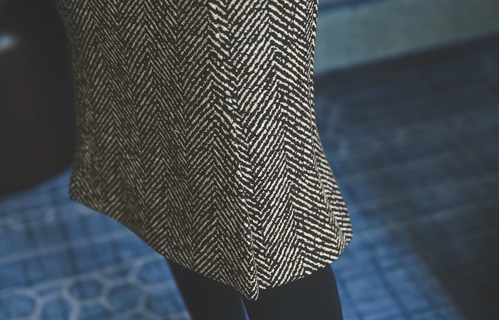 人字半美人鱼裙子