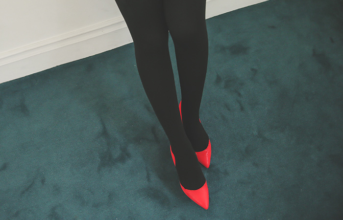 Gotanryeok超细纤维貂皮打底裤