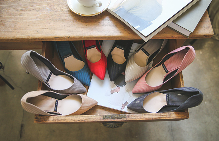 [模特穿31茶]翻毛皮基本浅口式鞋（2厘米/7厘米/9厘米）