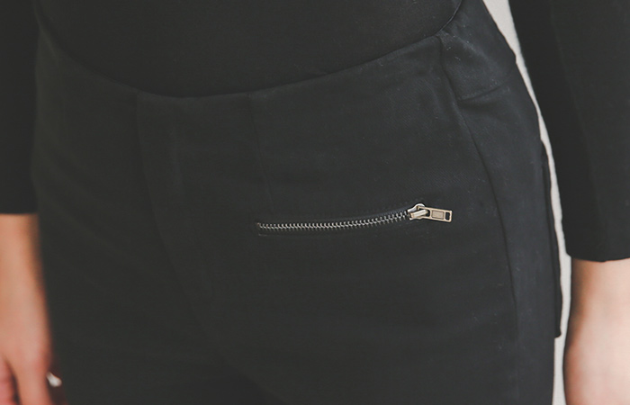 邮编点松紧带加绒紧身裤