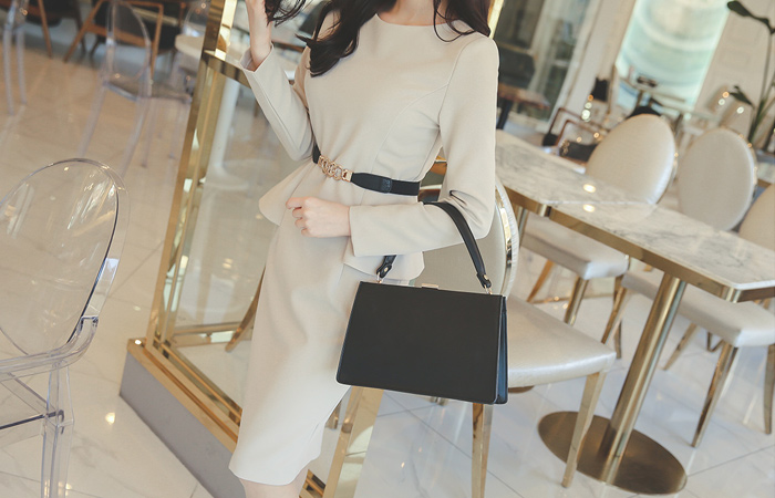 女式胡椒连衣裙（仅限海军蓝）