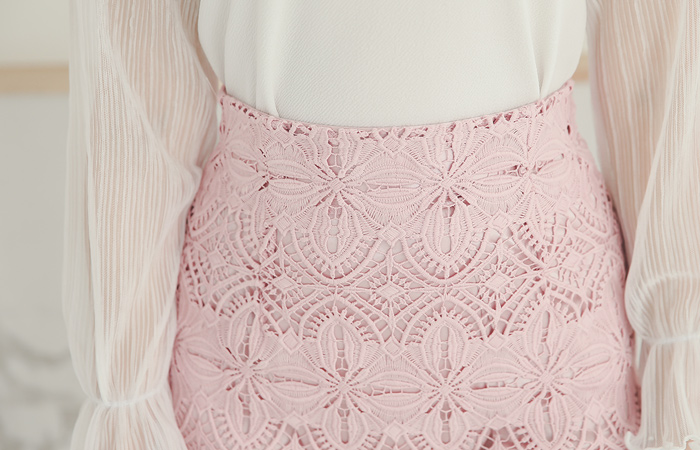 Macrame古董蕾丝裙子