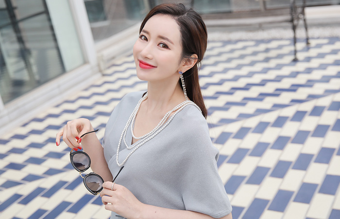 Volume ray搭配连衣裙