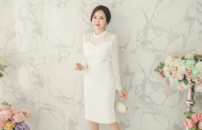 精品心sweip看穿顶连衣裙