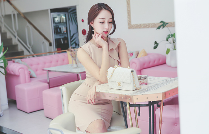 ErinSide荷叶边衣衣裙（夏季）