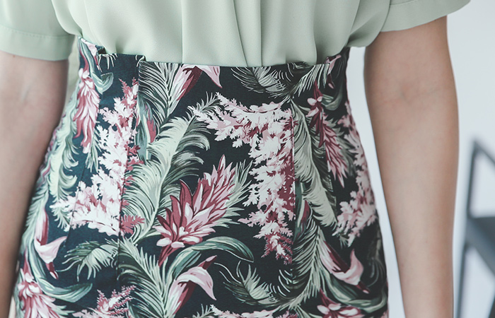 Fantasy Aroha棉弹力裙子