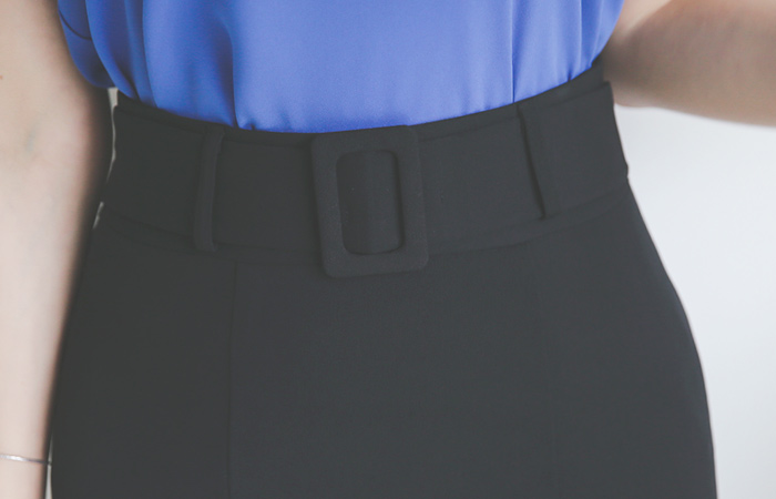 宽腰带美人鱼裙子（夏季）