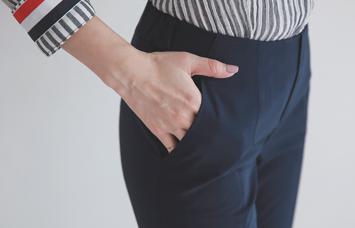 冷却前鞋型裤松松长裤短裤