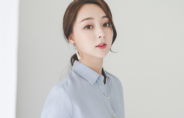 基本七件套亚麻衬衫